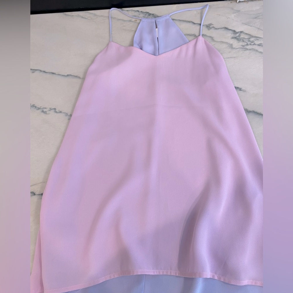 Express Reversible top, size:xs, color: pink/lilac